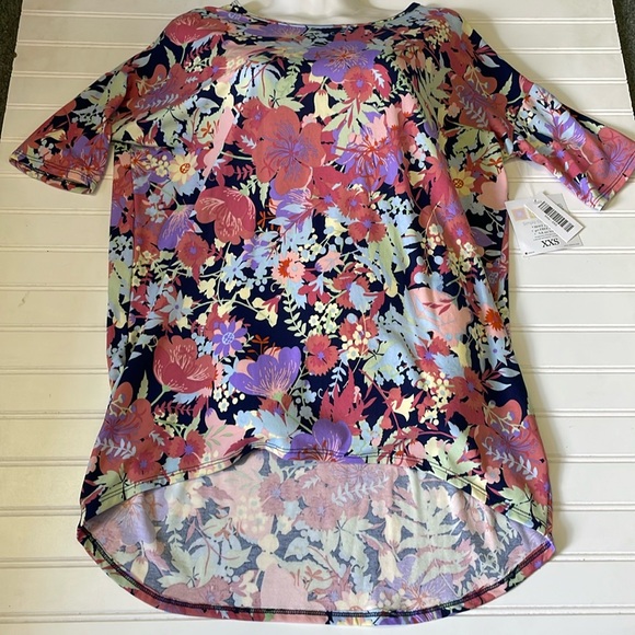 LLR 🌺 Hibiscus & Floral Printed Irma Tunic Top - Picture 9 of 11